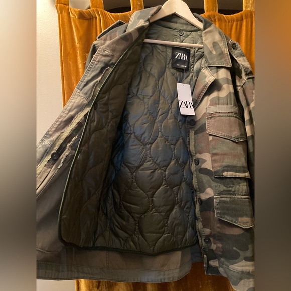 Zara camo jacket - Picture 2 of 6